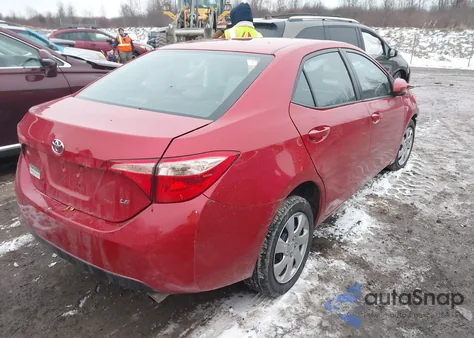 2018 Toyota Corolla Le from USA, damaged, VIN 2T1BURHE5JC982763